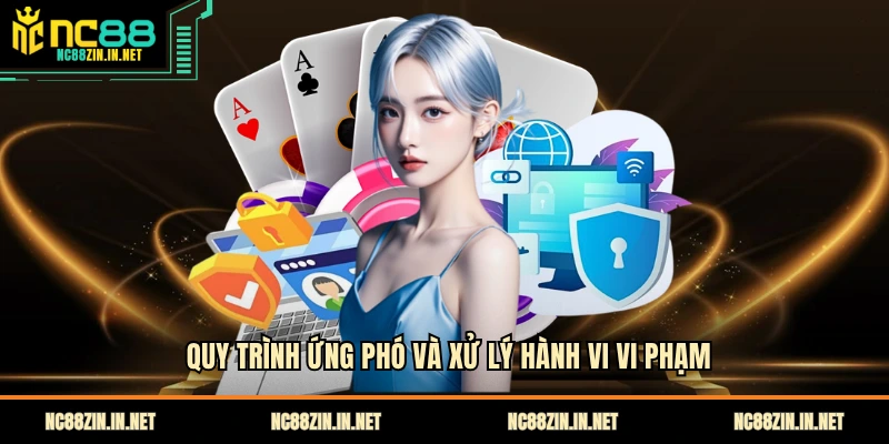 Quy trình ứng phó và xử lý hành vi vi phạm